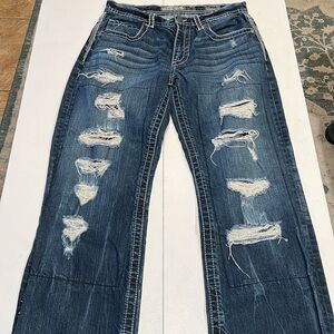 BKE Tyler straight women’s distressed jeans